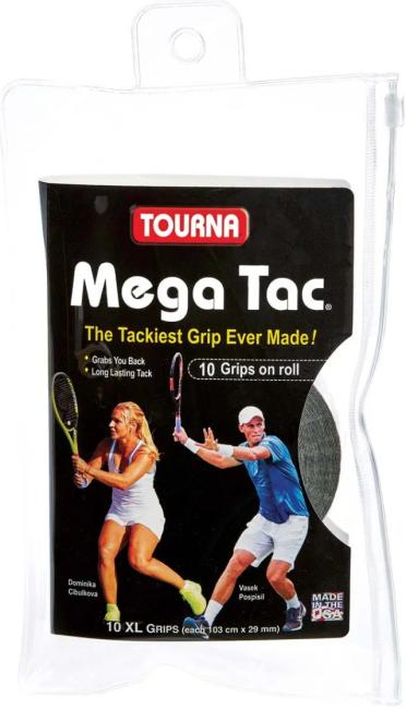 Tourna Mega Tac 10er - BLACK